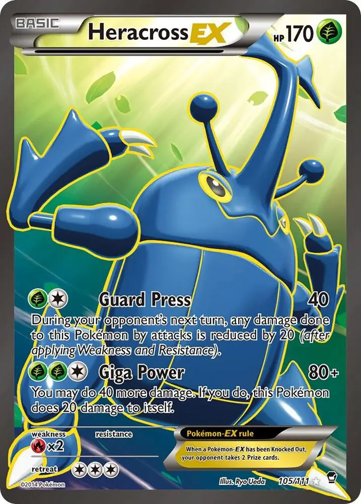 Heracross EX, Furious Fists 105/111