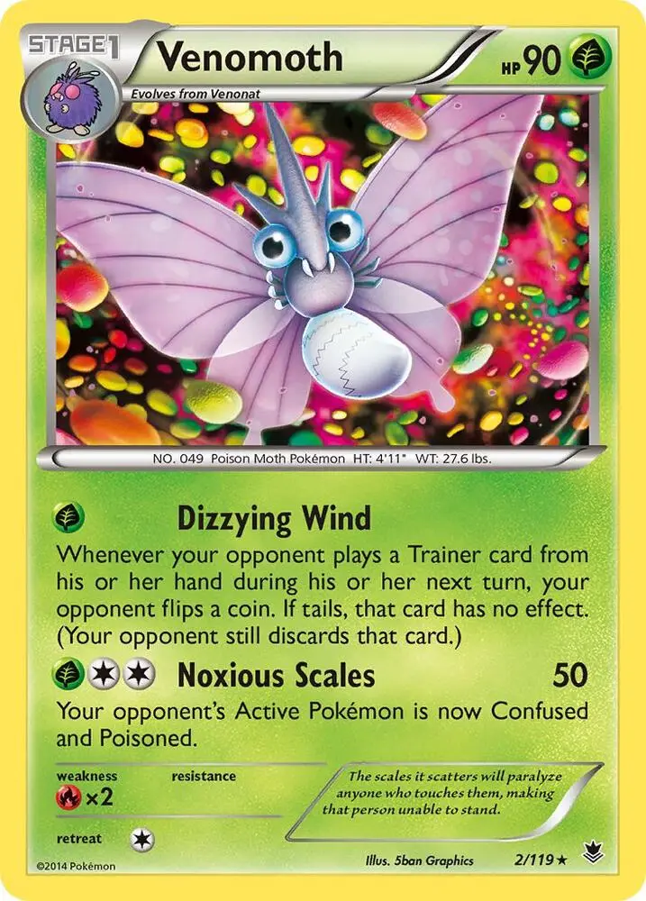 Venomoth, Phantom Forces 2/119