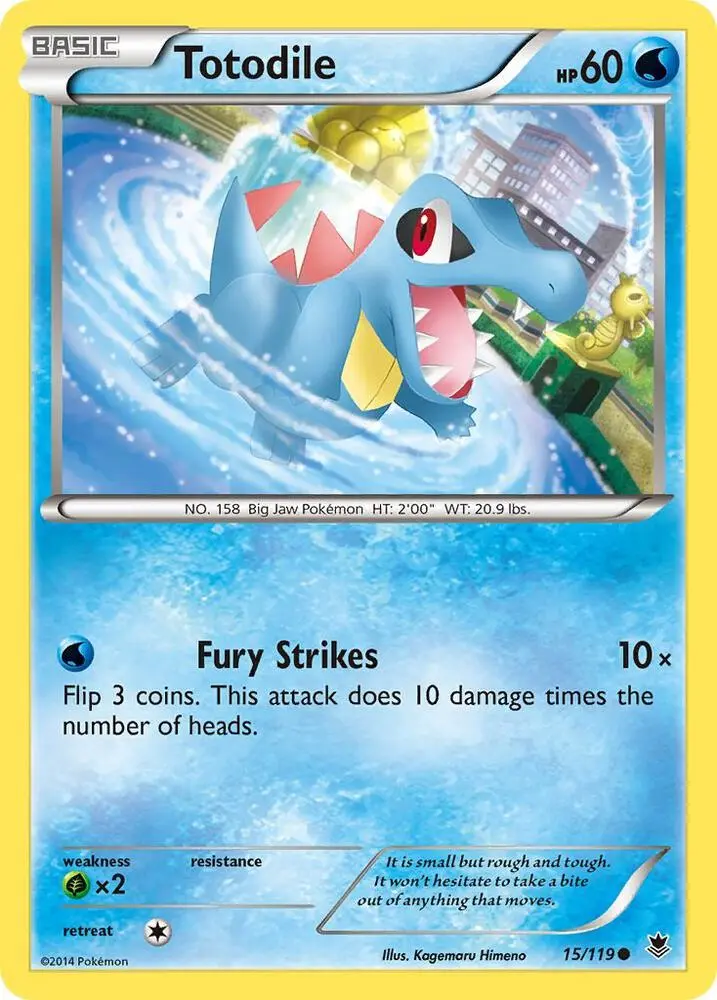 Totodile, Phantom Forces 15/119