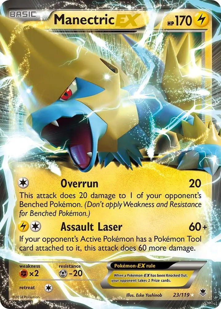Manectric EX, Phantom Forces 23/119