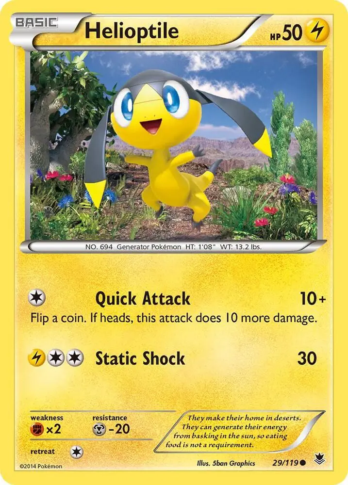 Helioptile, Phantom Forces 29/119