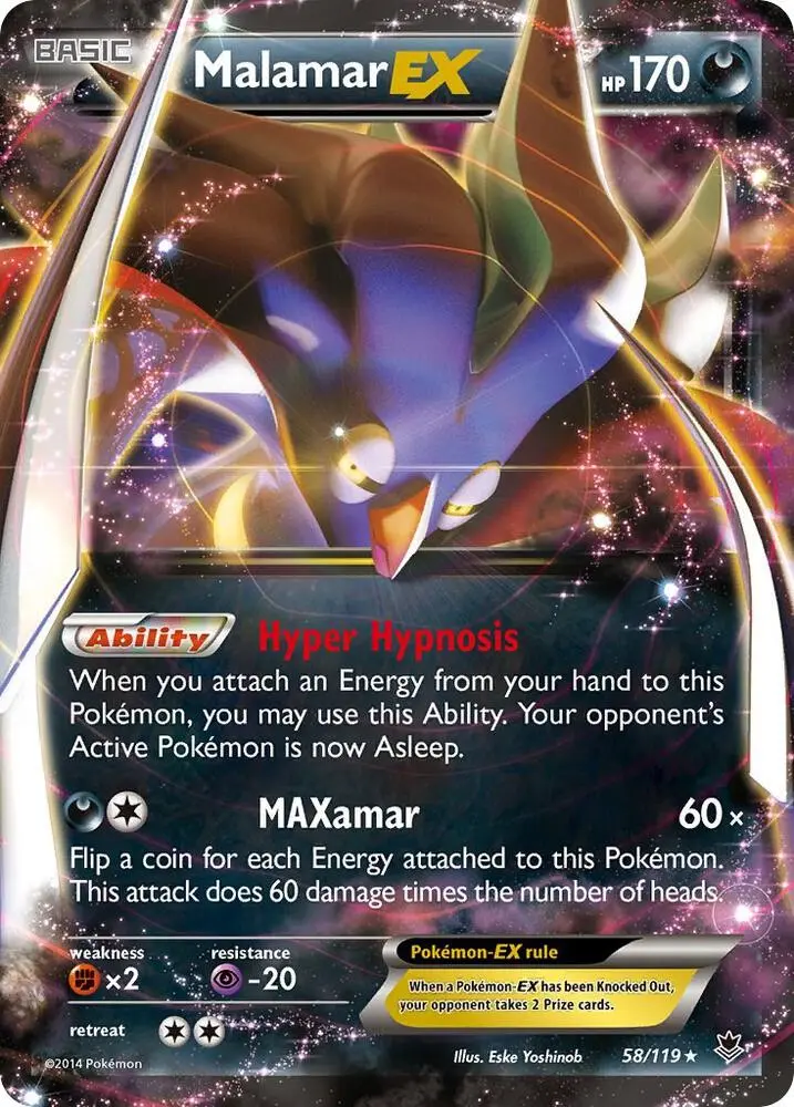 Malamar EX, Phantom Forces 58/119