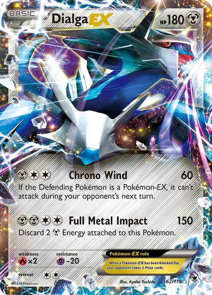 Dialga EX, Phantom Forces 62/119