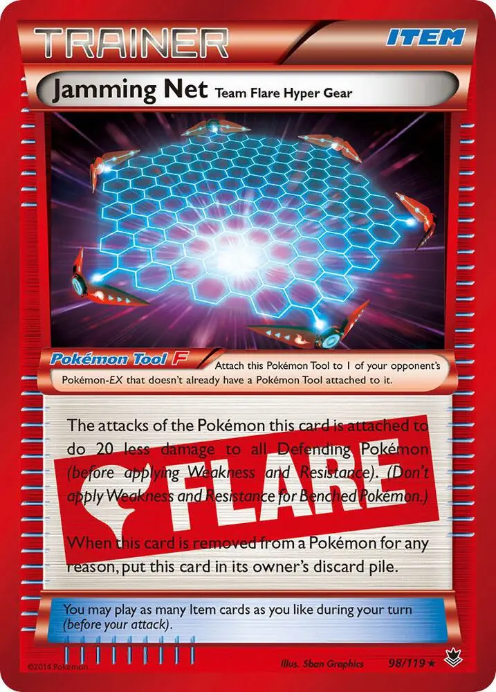 Jamming Net Team Flare Hyper Gear, Phantom Forces 98/119