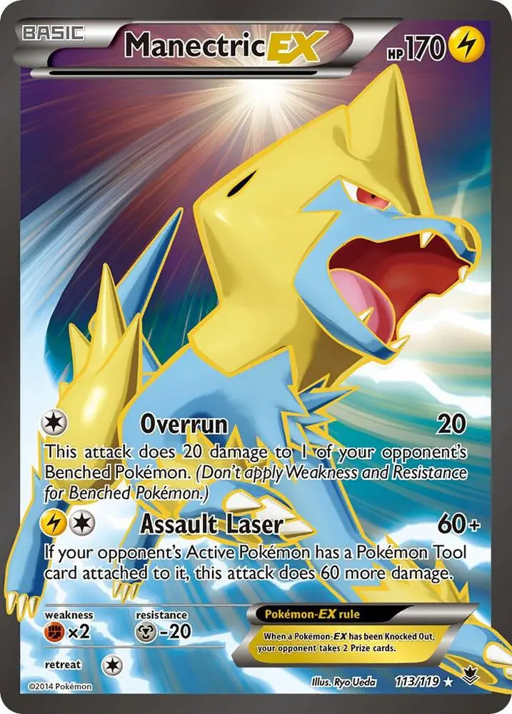 Manectric EX, Phantom Forces 113/119