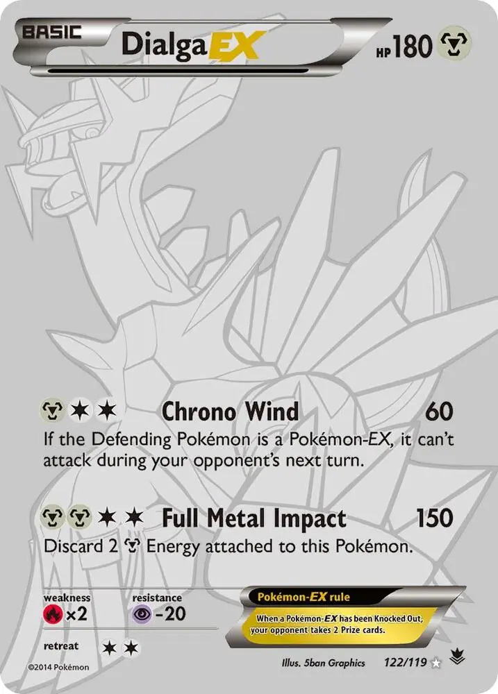 Dialga EX, Phantom Forces 122/119
