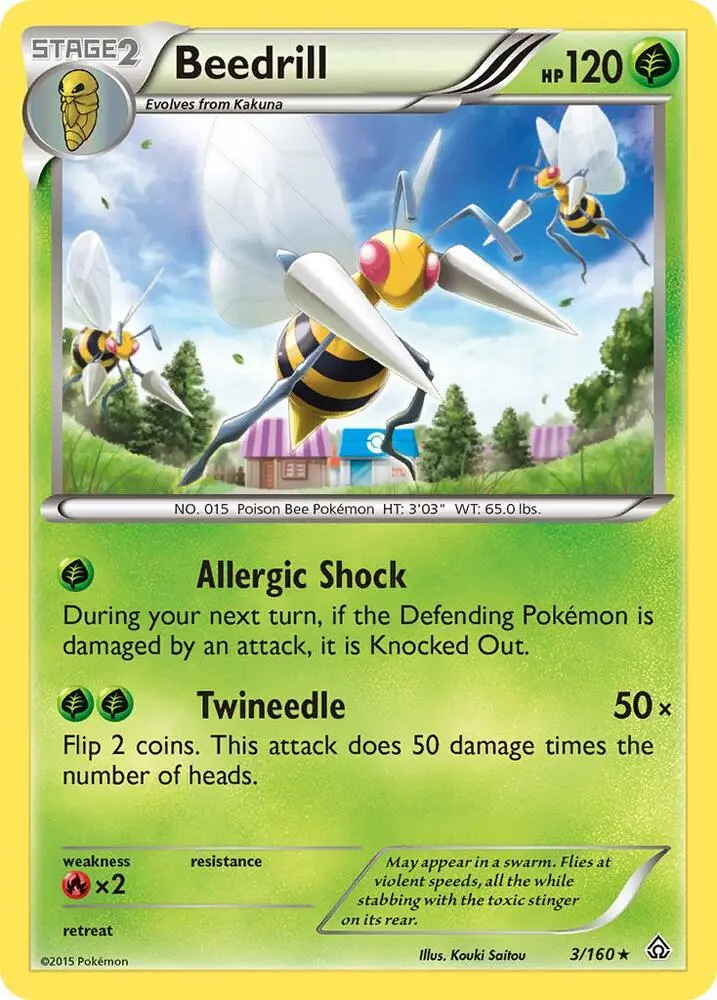 Beedrill, Primal Clash 3/160