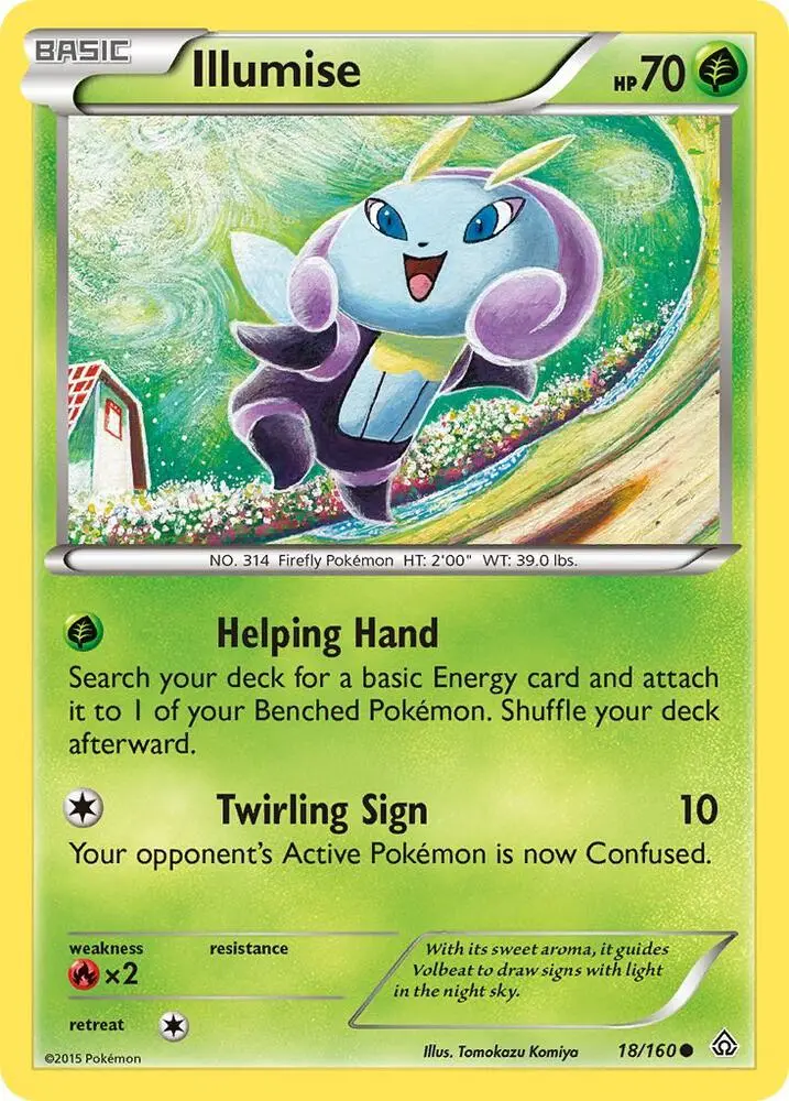 Illumise, Primal Clash 18/160