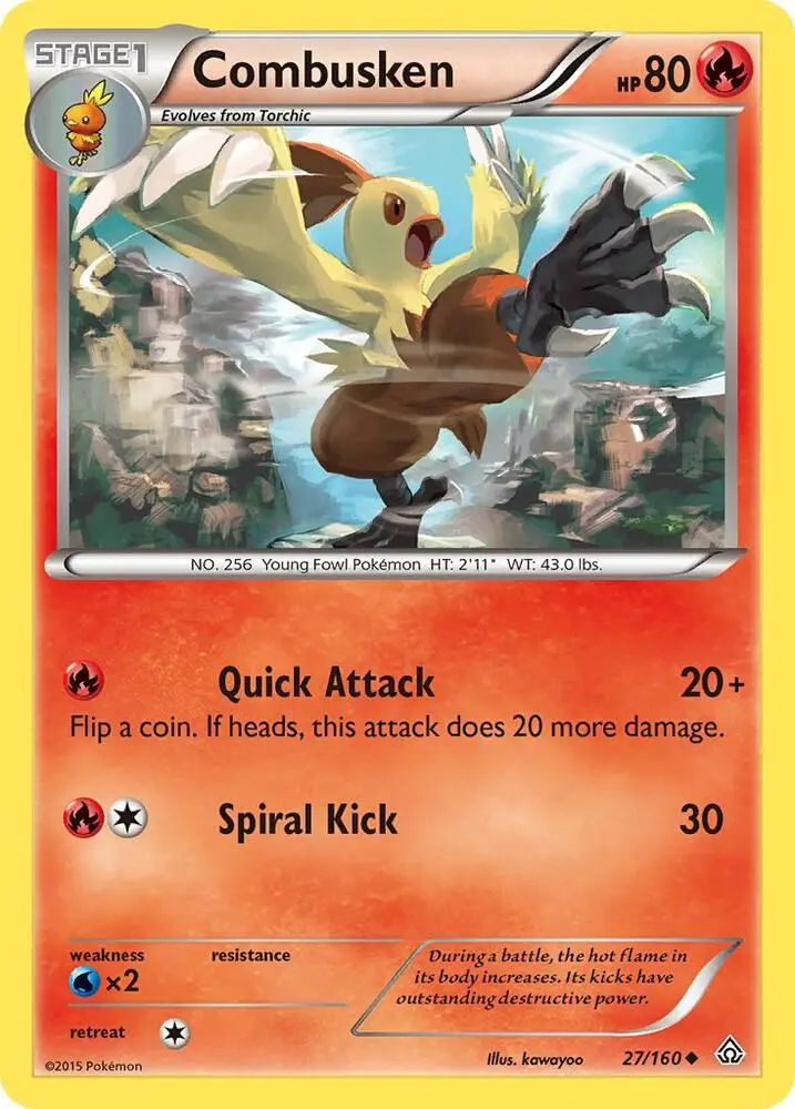 Combusken, Primal Clash 27/160