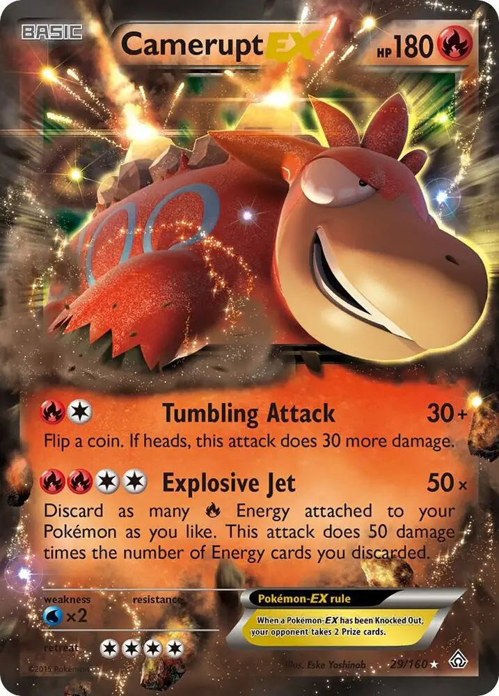 Camerupt EX, Primal Clash 29/160