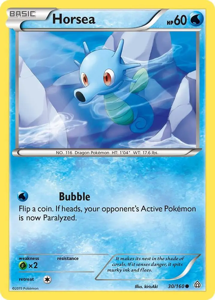 Horsea, Primal Clash 30/160