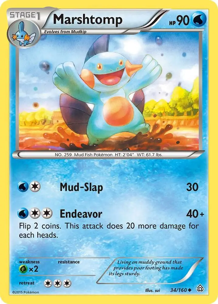 Marshtomp, Primal Clash 34/160