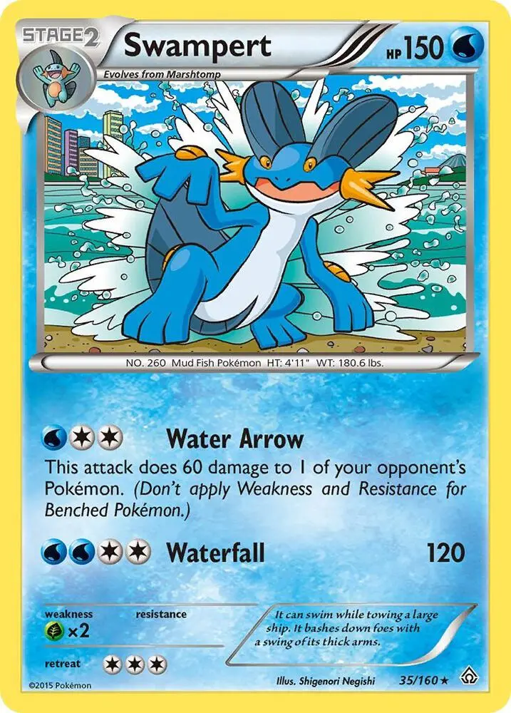 Swampert, Primal Clash 35/160