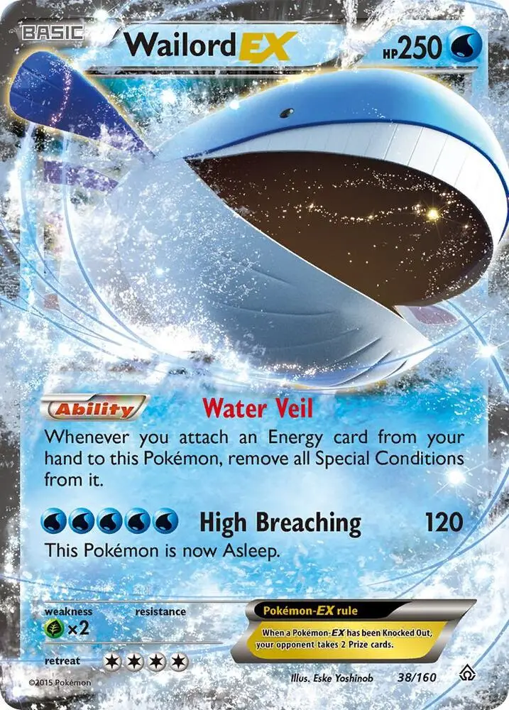 Wailord EX, Primal Clash 38/160
