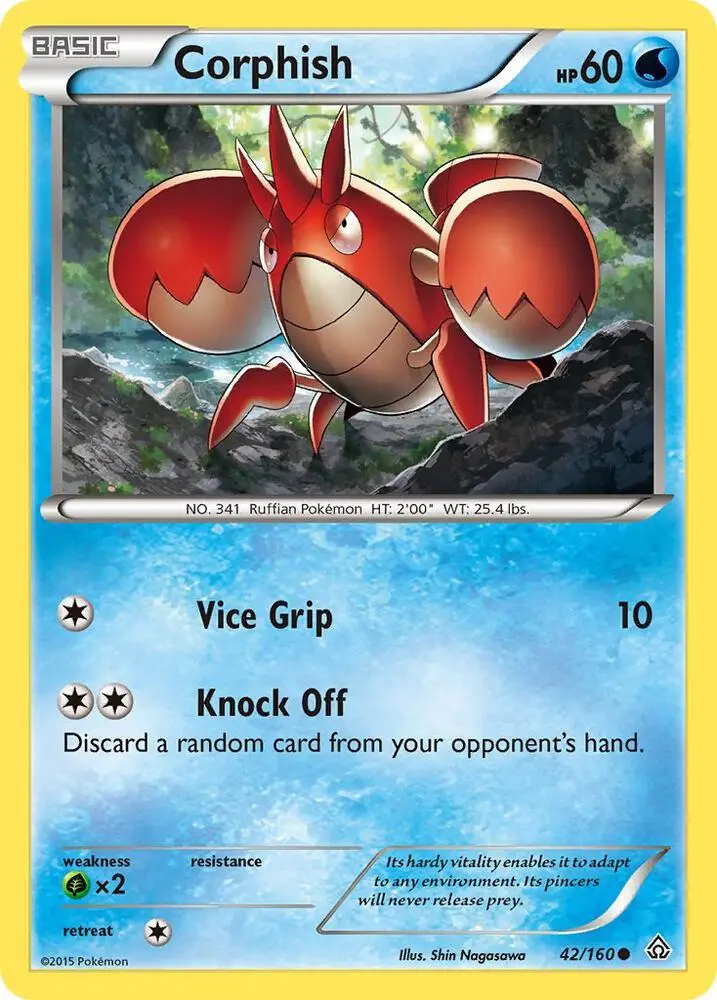 Corphish, Primal Clash 42/160