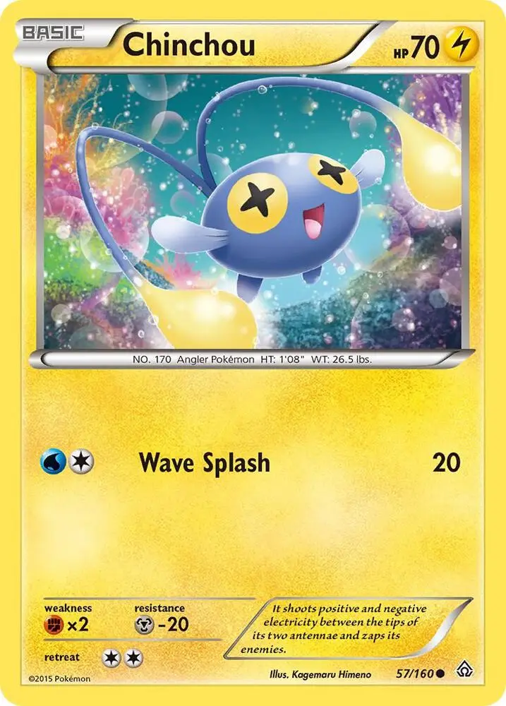 Chinchou, Primal Clash 57/160
