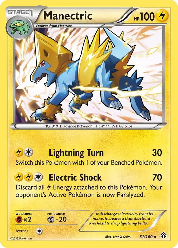 Manectric, Primal Clash 61/160