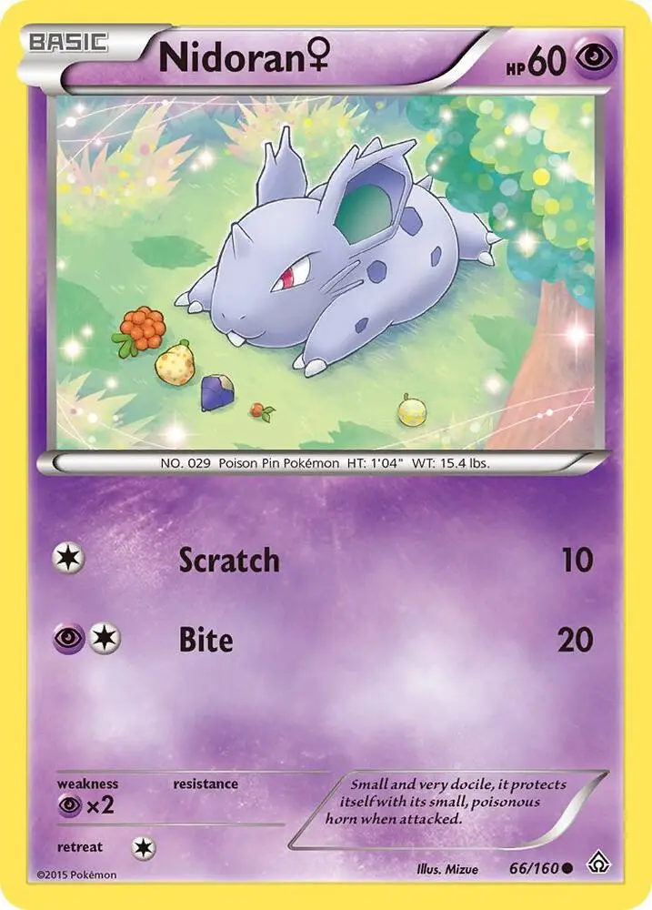 Nidoran♀, Primal Clash 66/160
