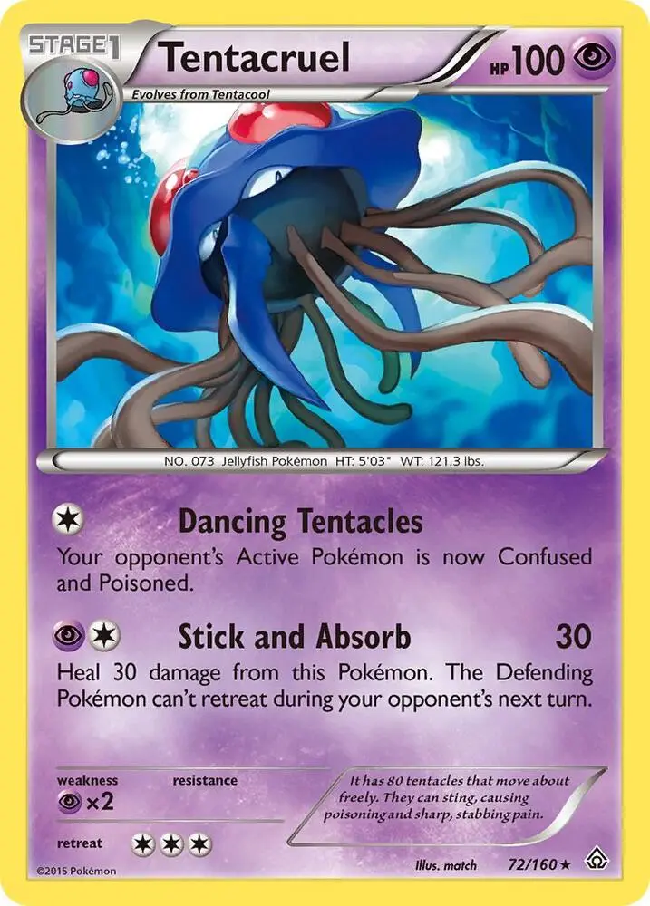 Tentacruel, Primal Clash 72/160