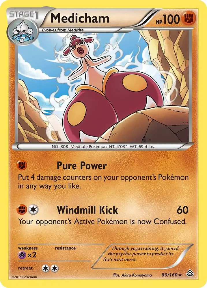 Medicham, Primal Clash 80/160