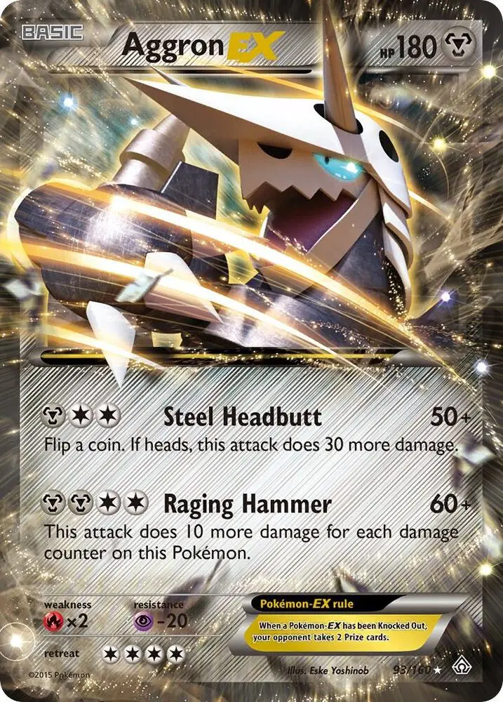 Aggron EX, Primal Clash 93/160