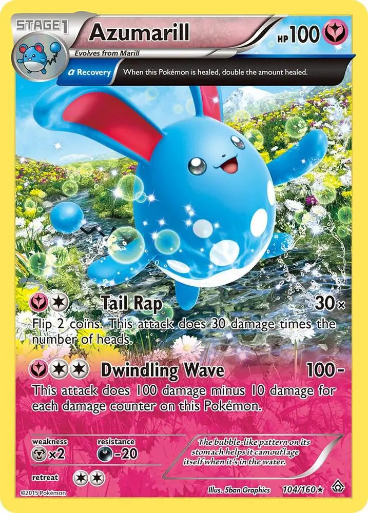 Azumarill, Primal Clash 104/160