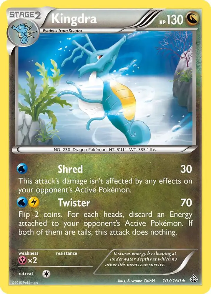 Kingdra, Primal Clash 107/160