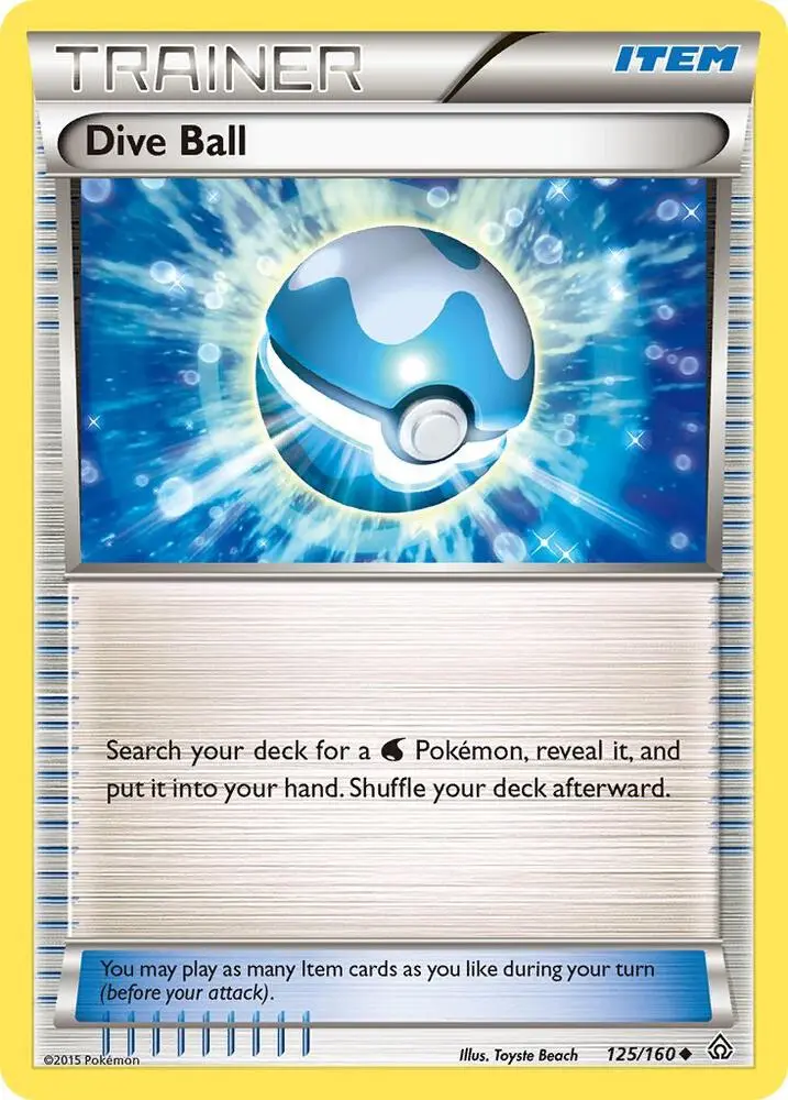 Dive Ball, Primal Clash 125/160