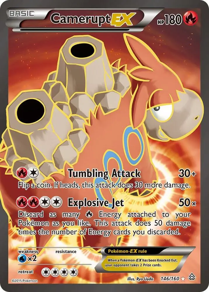 Camerupt EX, Primal Clash 146/160