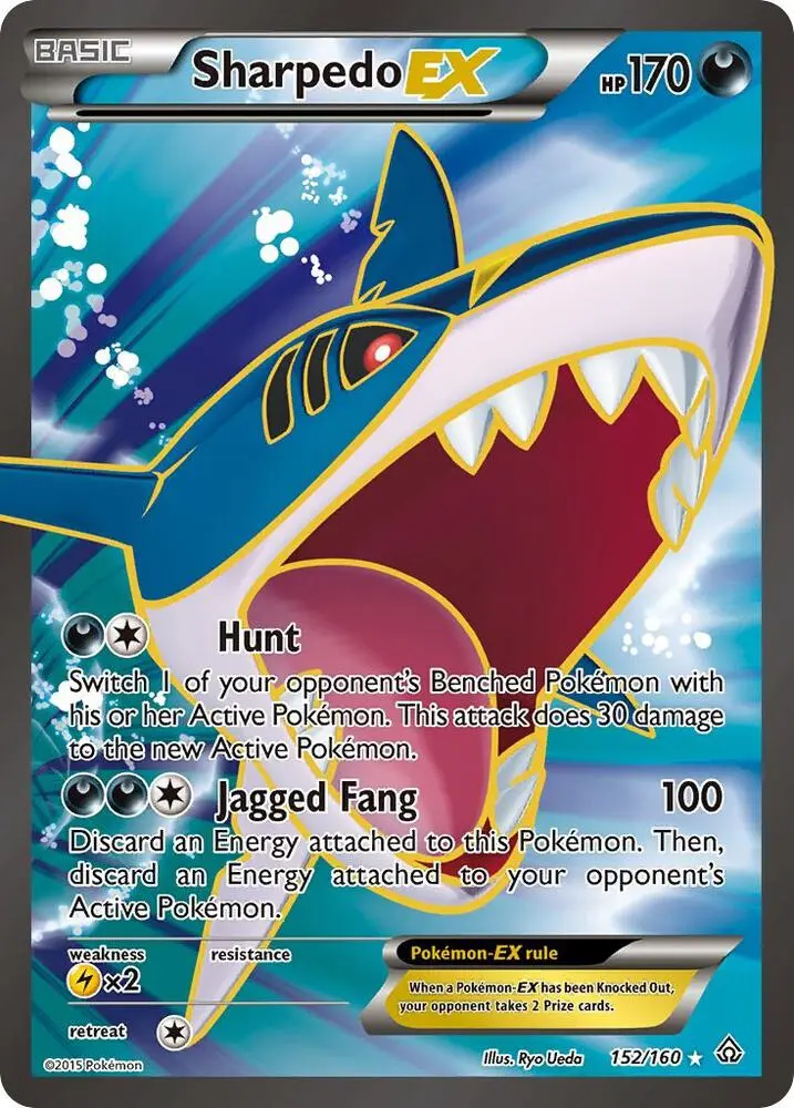 Sharpedo EX, Primal Clash 152/160