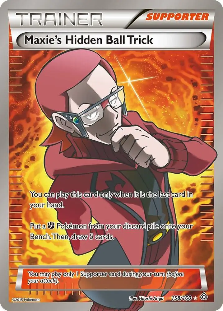 Maxie's Hidden Ball Trick, Primal Clash 158/160