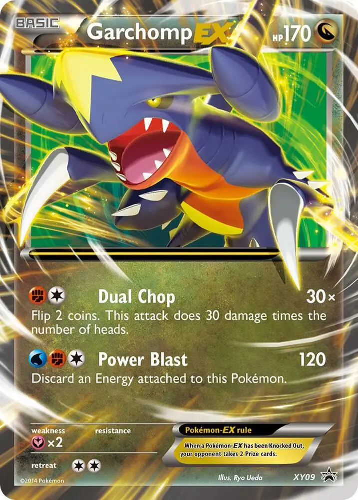 Garchomp EX, XY Black Star Promos XY09/211