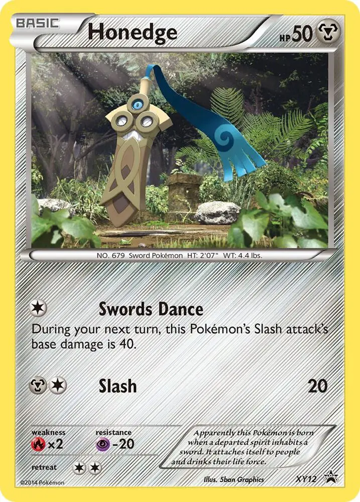 Honedge, XY Black Star Promos XY12/211