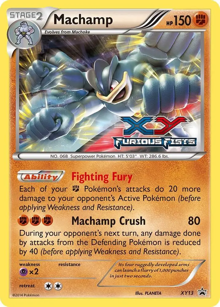 Machamp, XY Black Star Promos XY13/211