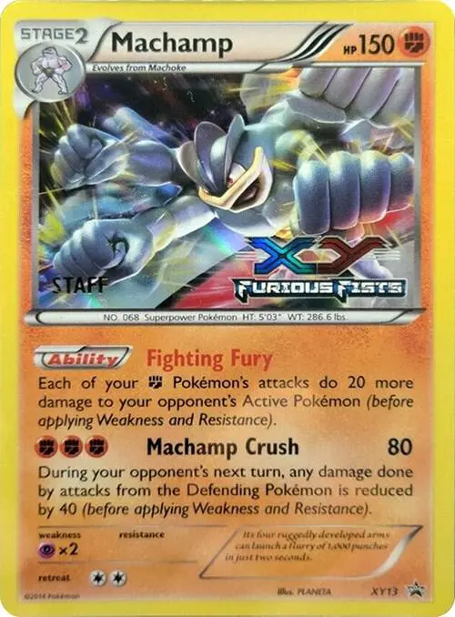 Machamp, XY Black Star Promos XY13