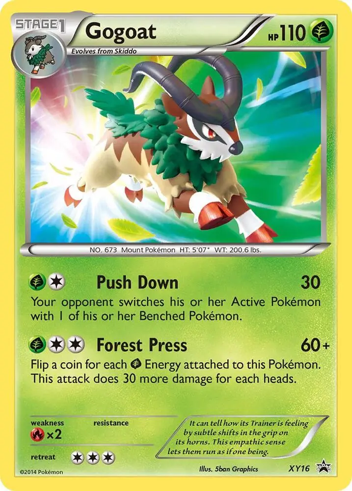 Gogoat, XY Black Star Promos XY16/211