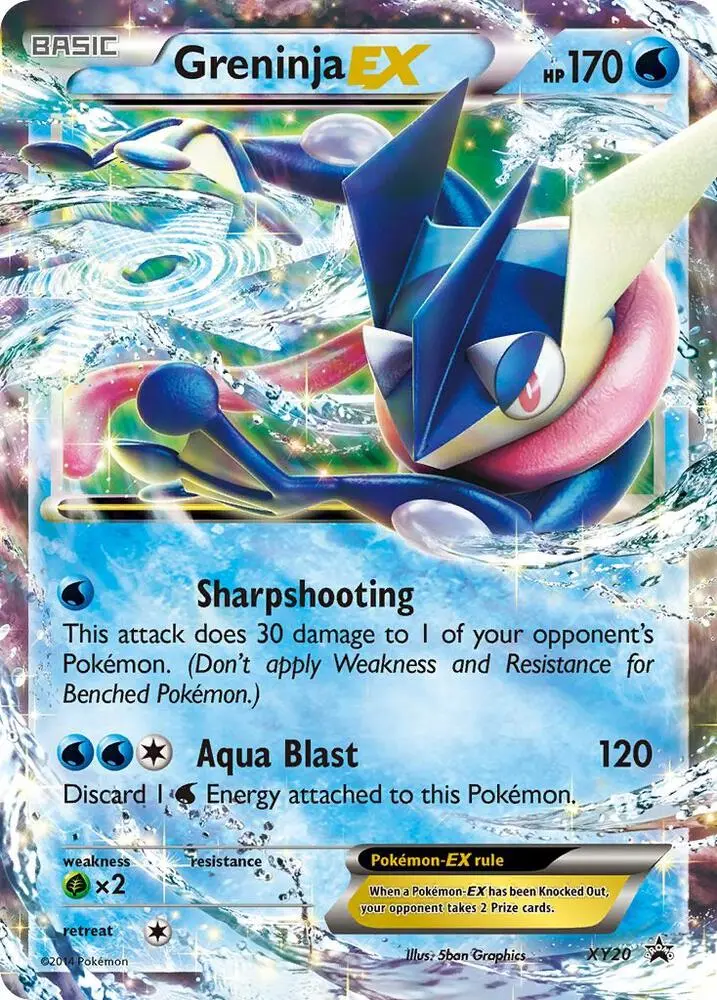 Greninja EX, XY Black Star Promos XY20/211