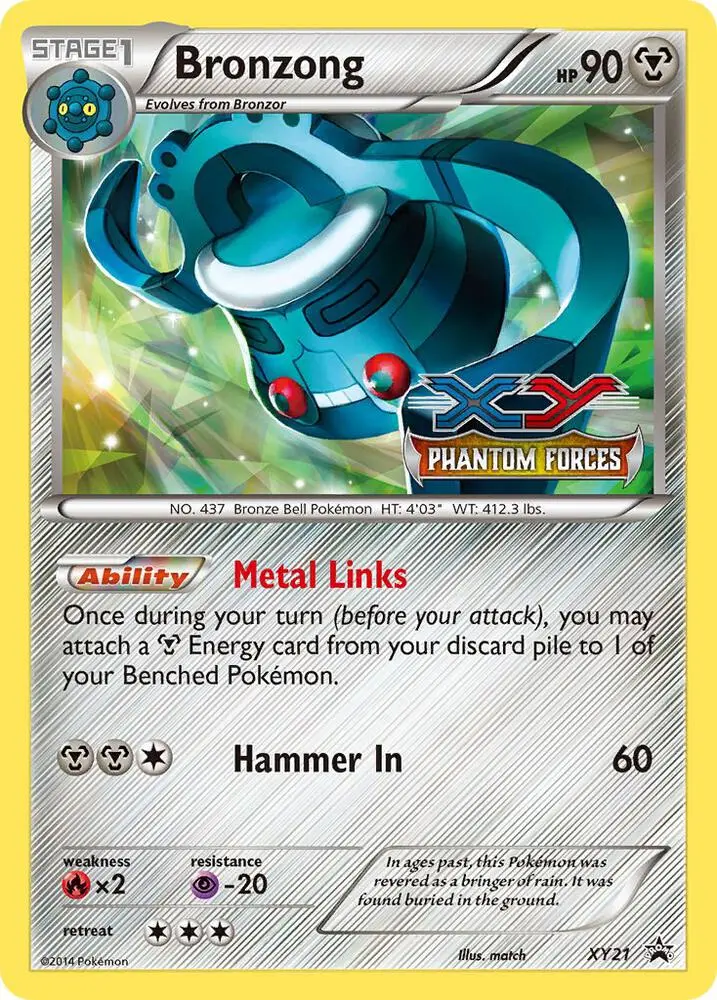 Bronzong, XY Black Star Promos XY21/211