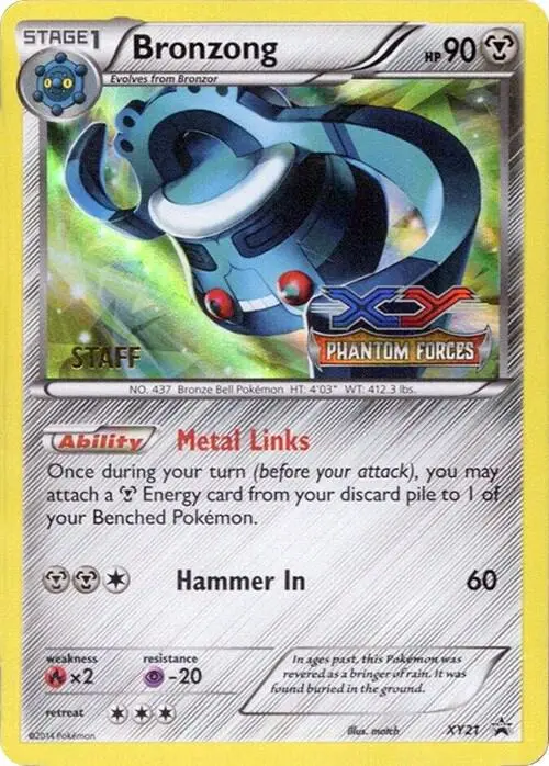 Bronzong, XY Black Star Promos XY21