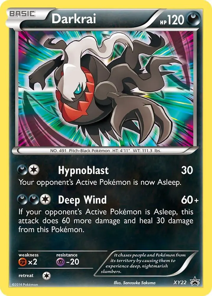 Darkrai, XY Black Star Promos XY22/211