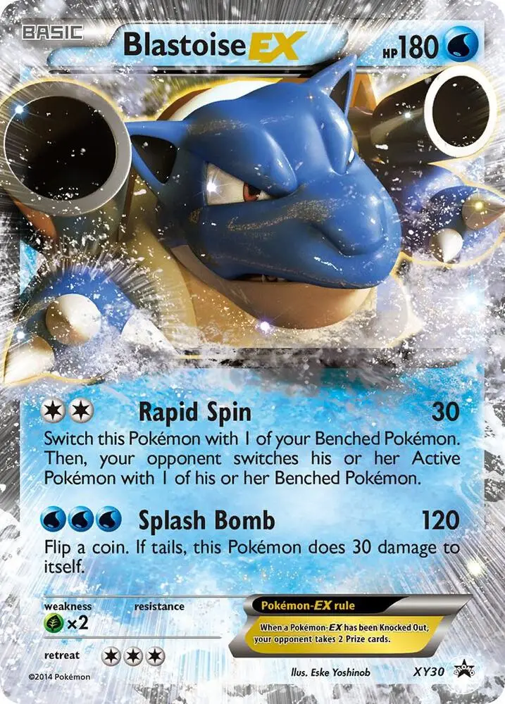Blastoise EX, XY Black Star Promos XY30/211