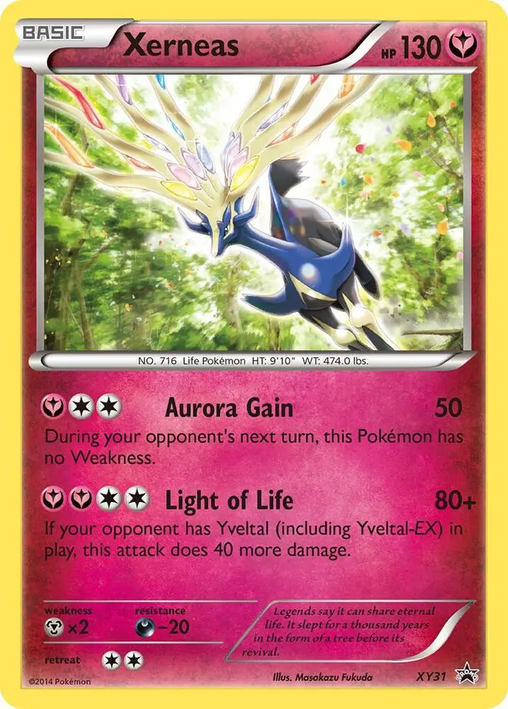 Xerneas, XY Black Star Promos XY31/211