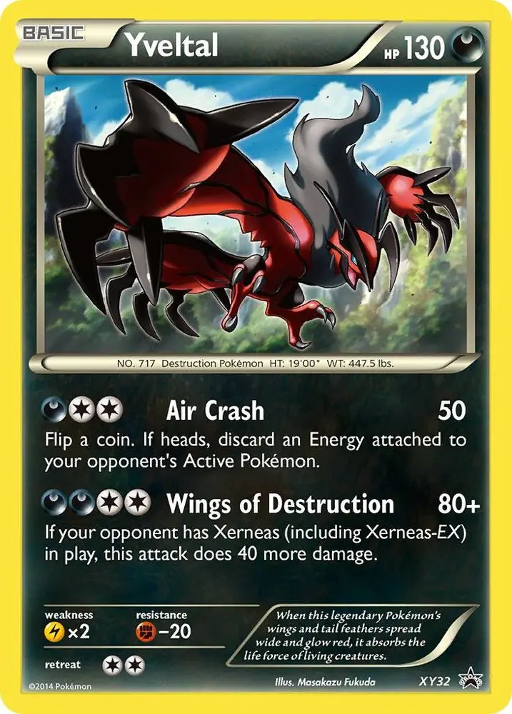 Yveltal, XY Black Star Promos XY32/211