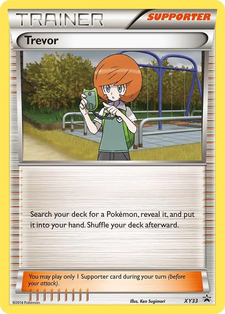 Trevor, XY Black Star Promos XY33/211