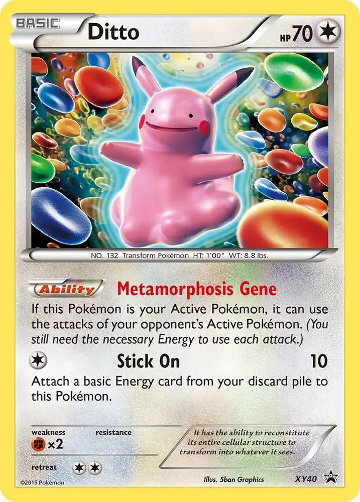 Ditto, XY Black Star Promos XY40/211