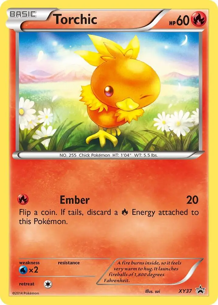Torchic, XY Black Star Promos XY37/211