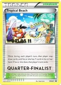 Tropical Beach - BW28 (Worlds 11) [Quarter-Finalist], BW Black Star Promos BW28