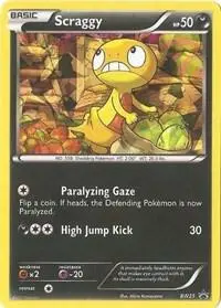 Scraggy, BW Black Star Promos BW25