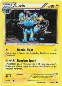 Luxio, BW Black Star Promos BW34