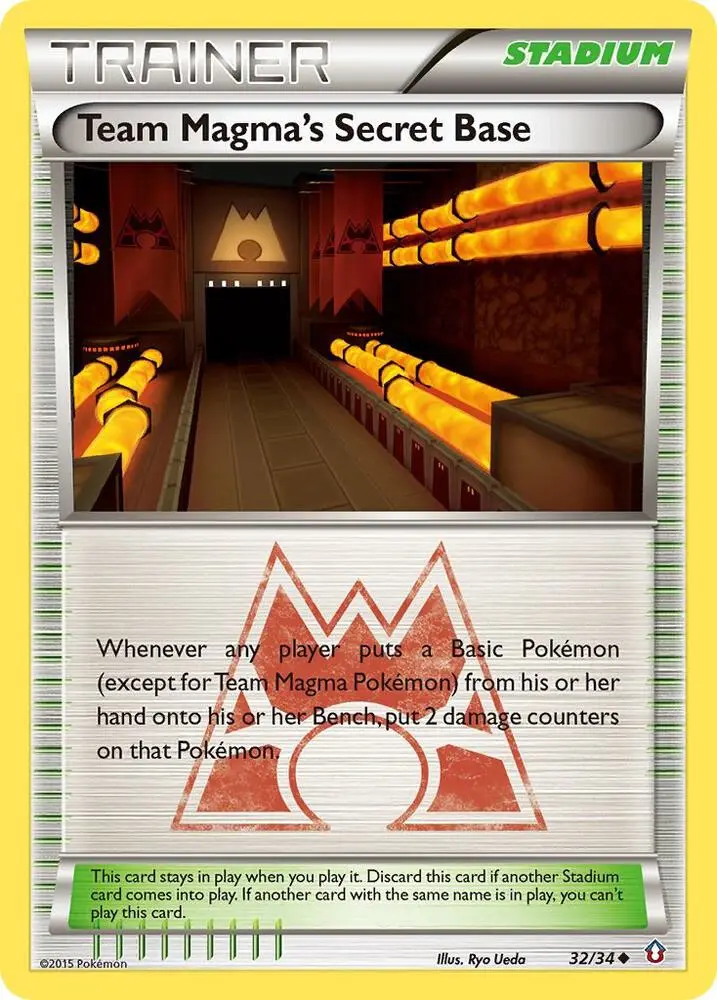 Team Magma's Secret Base, Double Crisis 32/34